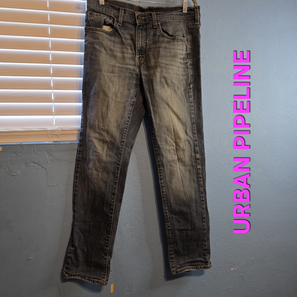 Urban Pipeline Men's Black Jeans
